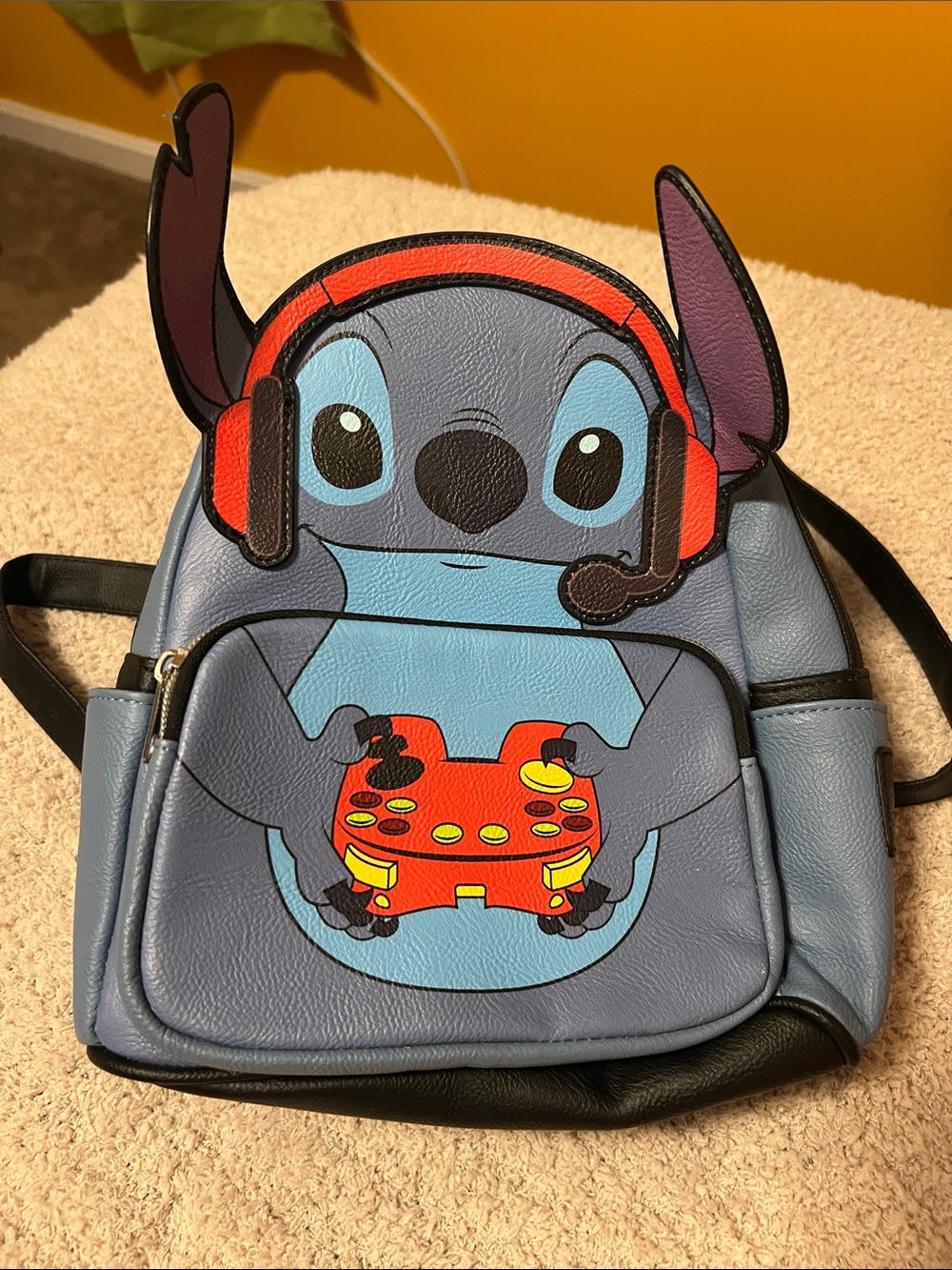 Loungefly Disney Gamer Stitch Mini Backpack